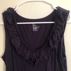gap deep purple tank